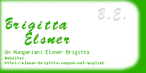 brigitta elsner business card